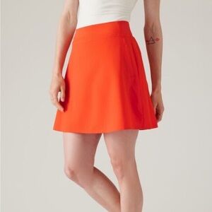Athleta Brooklyn Heights High Rise Skort. Size 4. Larkspur Red.